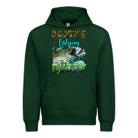 Forest Green daddy's fishing buddy Urban Hoodie - HRA Design Shop