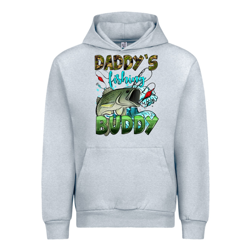 Daddy's Fishing Buddy Urban Hoodie by HRA Design Shop | Teevron