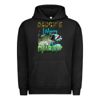 Pigment Black daddy's fishing buddy Urban Hoodie - HRA Design Shop