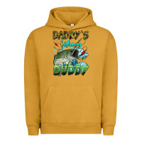 Pigment Peanut Butter daddy's fishing buddy Urban Hoodie - HRA Design Shop