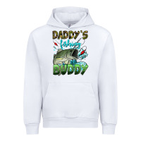 White daddy's fishing buddy Urban Hoodie - HRA Design Shop