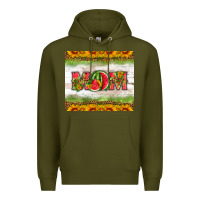 Army Green mom watermelon Premium Hoodie - HRA Design Shop