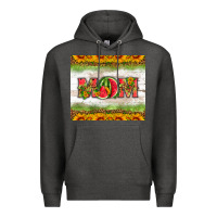 Charcoal Heather mom watermelon Premium Hoodie - HRA Design Shop