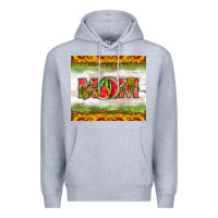 Heather Grey mom watermelon Premium Hoodie - HRA Design Shop
