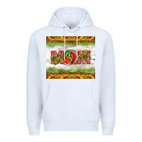 White mom watermelon Premium Hoodie - HRA Design Shop