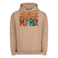 Pigment Burro thankful mama highland cow Urban Hoodie - RacoonDesign