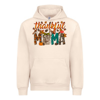 Thankful Mama Highland Cow Urban Hoodie | Teevron
