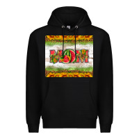 Black mom watermelon Premium Hoodie - HRA Design Shop