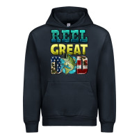Navy reely great dad Urban Hoodie - HRA Design Shop