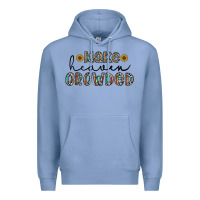 Colony Blue make heaven crowded Premium Hoodie - CowhideDigitalArt
