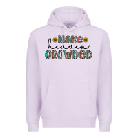 Lilac make heaven crowded Premium Hoodie - CowhideDigitalArt