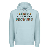 Blue Mist make heaven crowded Premium Hoodie - CowhideDigitalArt