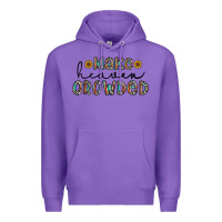 Purple make heaven crowded Premium Hoodie - CowhideDigitalArt