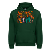 Forest Green thankful mama holstein cow Urban Hoodie - RacoonDesign