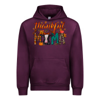 Mauve Wine thankful mama holstein cow Urban Hoodie - RacoonDesign