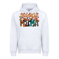 White thankful mama holstein cow Urban Hoodie - RacoonDesign