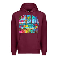 Burgundy enjoy every moment of summer Premium Hoodie - HRA Design Shop