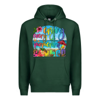 Sports Green enjoy every moment of summer Premium Hoodie - HRA Design Shop