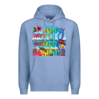 Colony Blue enjoy every moment of summer Premium Hoodie - HRA Design Shop