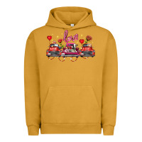 Pigment Peanut Butter valentine's day farm trucks farm animals Urban Hoodie - FaDigitalArtStudio