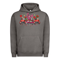 Pigment Tornado valentine's day farm trucks farm animals Urban Hoodie - FaDigitalArtStudio