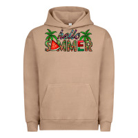 Pigment Burro hello summer Urban Hoodie - CowhideDigitalArt