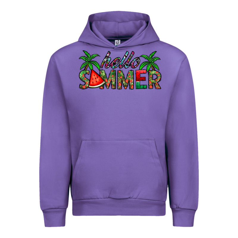 Hello Summer Urban Hoodie by CowhideDigitalArt | Teevron