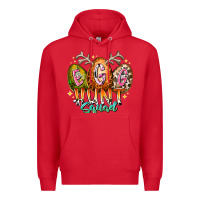 Red egg hunt squad Premium Hoodie - RacoonDesign