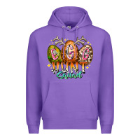 Purple egg hunt squad Premium Hoodie - RacoonDesign