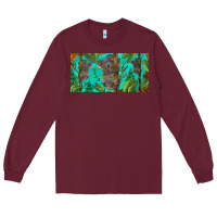Burgundy koala license plate Long Sleeve Tee - BarkalooDesign