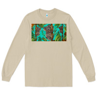 Mushroom koala license plate Long Sleeve Tee - BarkalooDesign