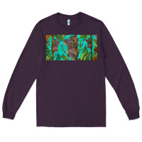 Plum koala license plate Long Sleeve Tee - BarkalooDesign