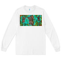 White koala license plate Long Sleeve Tee - BarkalooDesign