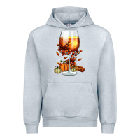 Heather Grey Thanksgiving Fall Urban Hoodie - FaDigitalArtStudio