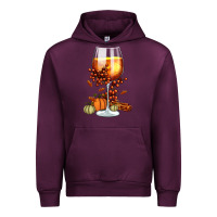 Mauve Wine Thanksgiving Fall Urban Hoodie - FaDigitalArtStudio