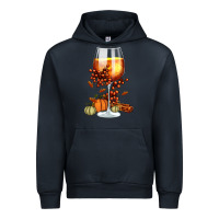 Navy Thanksgiving Fall Urban Hoodie - FaDigitalArtStudio
