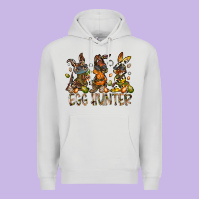 Egg Hunter Premium Hoodie Designed By Racoondesign