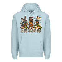 Blue Mist egg hunter Premium Hoodie - RacoonDesign