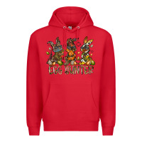 Red egg hunter Premium Hoodie - RacoonDesign