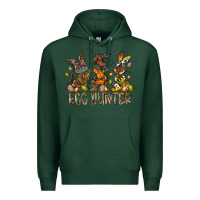 Sports Green egg hunter Premium Hoodie - RacoonDesign