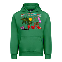 Emerald life is better at the beach Urban Hoodie - CowhideDigitalArt