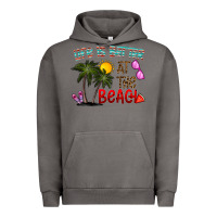 Pigment Tornado life is better at the beach Urban Hoodie - CowhideDigitalArt