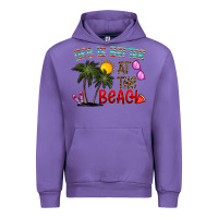 Tulip life is better at the beach Urban Hoodie - CowhideDigitalArt