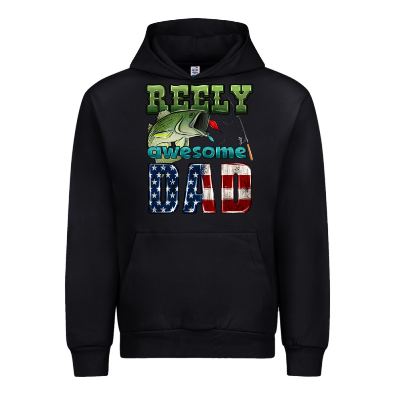 Reely Awesome Dad Urban Hoodie by HRA Design Shop | Teevron