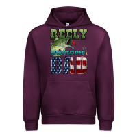 Mauve Wine reely awesome dad Urban Hoodie - HRA Design Shop