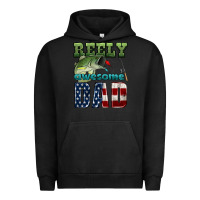 Pigment Black reely awesome dad Urban Hoodie - HRA Design Shop