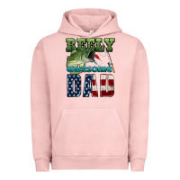 Pigment Salmon reely awesome dad Urban Hoodie - HRA Design Shop