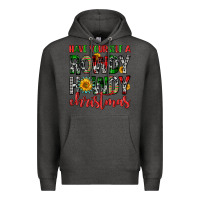 Charcoal Heather have yourself a rowdy howdy christmas Premium Hoodie - FaDigitalArtStudio