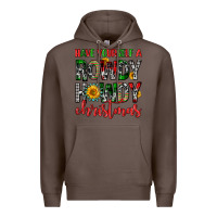 Coffee have yourself a rowdy howdy christmas Premium Hoodie - FaDigitalArtStudio