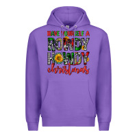 Purple have yourself a rowdy howdy christmas Premium Hoodie - FaDigitalArtStudio